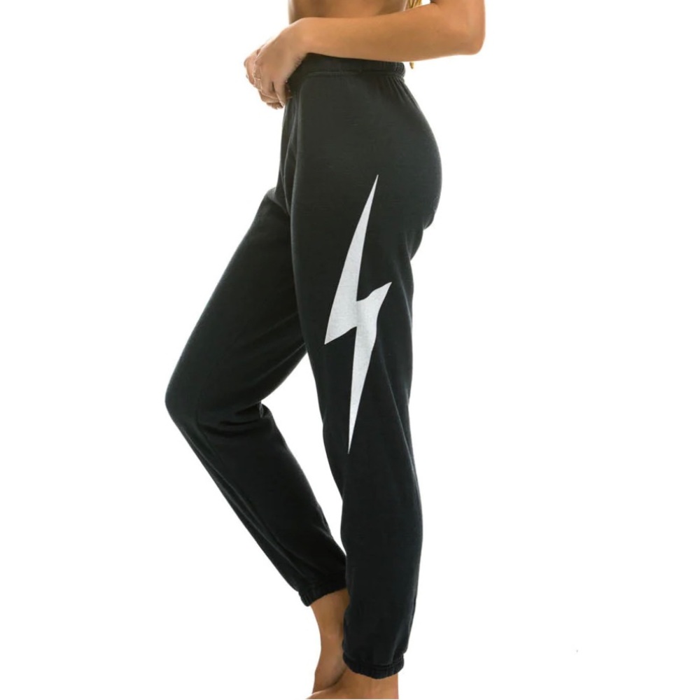 AVIATOR NATION - BOLT SWEATPANTS - charcoal